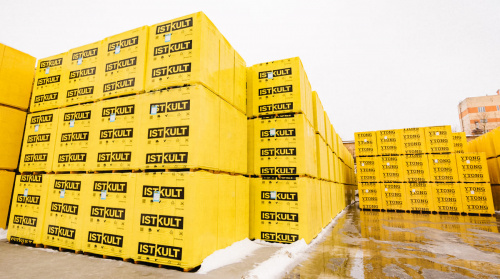 Газобетонные U-блоки (П-блоки) Istkult 500х250х300, D500